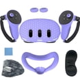 thumbnail image 1 of 7-in-1 VR Accessories Set for Meta Quest 3 – Silicone Front Shell Cover, Controller Grip Covers, Anti-Scratch Face Cover, Lens Protector Cover & More, 1 of 7