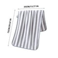 thumbnail image 5 of Ovzne Large Bath Towels for Body,Luxury Hotel Spa Gym Super Soft Cotton Large Size 28 X 55 Inches Large Bath Towels Super Absorbency Compact Expeditious Drying And Lightweight For Gym Travel, 5 of 5