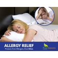 thumbnail image 4 of Protectores De Almohada Impermeables Tamaño Queen (Juego De 2) - Funda De Almohada Hipoalergénica Con Cremallera Funda A Prueba De Polvo Y Alérgenos, 4 of 5