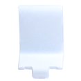 thumbnail image 3 of Clips de soporte para estantes Rok, paquete de 20, acero ajustable, blanco, 3 of 6