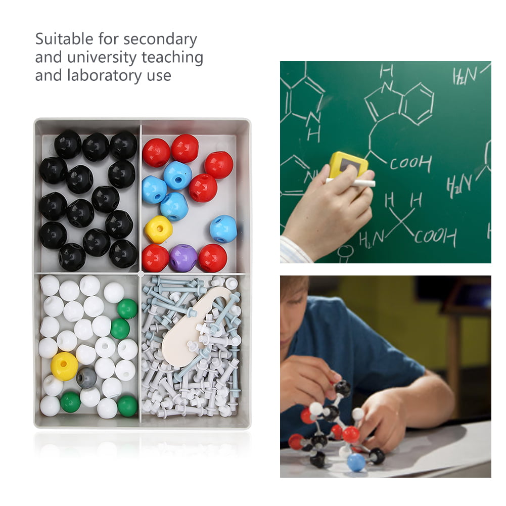 Chemistry Molecular Model Kit Atom Structure Model Organic Chemistry Molecular Model Student Kit 54 Atom Ball and Stick Scale Model