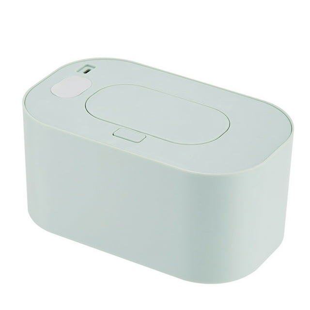 Calentador portátil de toallitas húmedas para bebés con temperatura constante | Dispensador de toallitas húmedas ajustable a 55 °C | Plástico ABS sin BPA | Capacidad para 80 toallitas para el cuidad