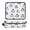 Various Poses Penguin Patterns, variant on Hair Tool Organizer Bag with Heat Resistant Mat Removable Travel Storage Case for Hot Air Brushes Curling Irons Various Poses Penguin Patterns