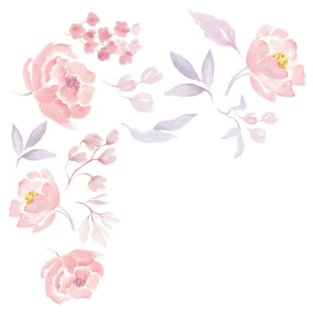 UPC: 0084122016644 | Bedtime Originals Lavender Floral Pink/Purple Wall Decals / Stickers
