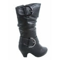 thumbnail image 2 of Lucky Top Unisex Kids Boots with Cushioned Insole, Zipper, Low Heel, Round Toe, Black, 13, 2 of 2