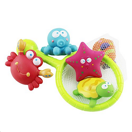 Rainbowkid Baby Bath Water Toy With Turtlesstarfish Octopusclownfishfor Baby Rainbowkid Baby Bath Water Toy With Turtlesstarfish Octopusclownfishfor Baby