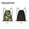 thumbnail image 2 of Yiaed Citrus Fruits Elegant Lemons Print Drawstring Bags Drawstring Backpack Bulk String Back Pack Gym Sport Bag-Medium, 2 of 5