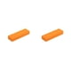 thumbnail image 1 of Inteprter Herramientas de limpieza de cal fácil de goma, eliminador de óxido de vidrio para grifo, hogar, cocina, borrador de baño fuerte y Naranja 2Conjunto, 1 of 6