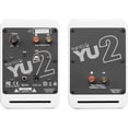 thumbnail image 4 of YU2 Powered Desktop Speakers, Gloss White, 4 of 4