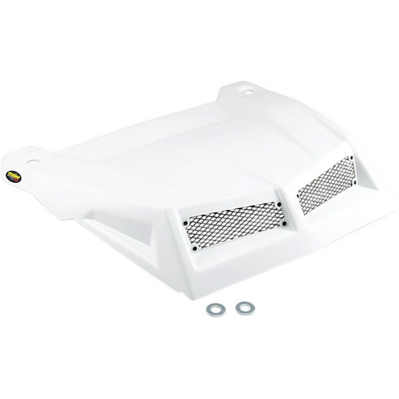 Custom Hood Scoop - White Carbon Fiber