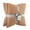 Terracotta Clay, variant on Better Homes & Gardens 20"x20" 2-Pack Linen Decorative Pillows, Papyrus Beige