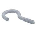 thumbnail image 6 of Screw Hook Fasteners Hangers White Plastic Finish 10mm Dia 30mm length 80pc, 6 of 6