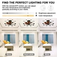 thumbnail image 6 of Demete Ceiling Fan with Light 21.65 Inch LED Ceiling Fan with Remote Control, 6 of 12
