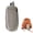Gray, variant on 8.46" x 4.53" Backpack Strap Pouch, Lightweight Phone Pocket for Backpack Shoulder Strap, Hiking Travel Cycling Accessory, Universal Phone Holder for Outdoor