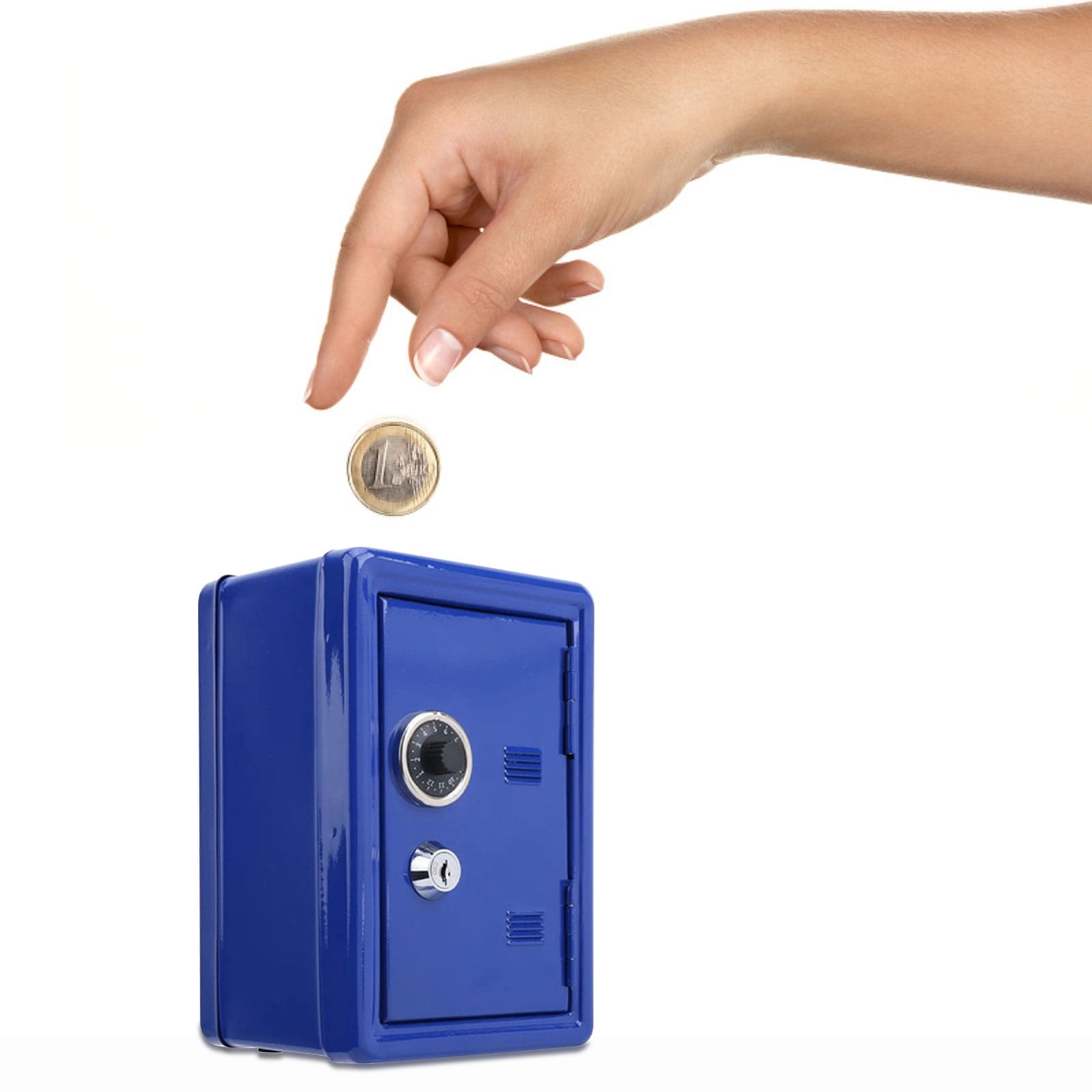 COFEST Storage Trunks & Bag,Kids Bank Locker Safe With Key
