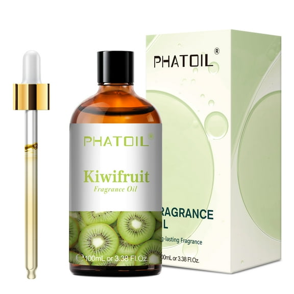 Kiwifruit Fragrance Oil for diffusers, humidifiers, Home fragrances, DIY Skincare, soap Making, DIY Candle Making, Relaxation, Yoga, and Meditation, 3.38 Fl Oz