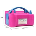 Electric Air Balloon Pump Portable Dual Nozzle Electric Balloon Blower