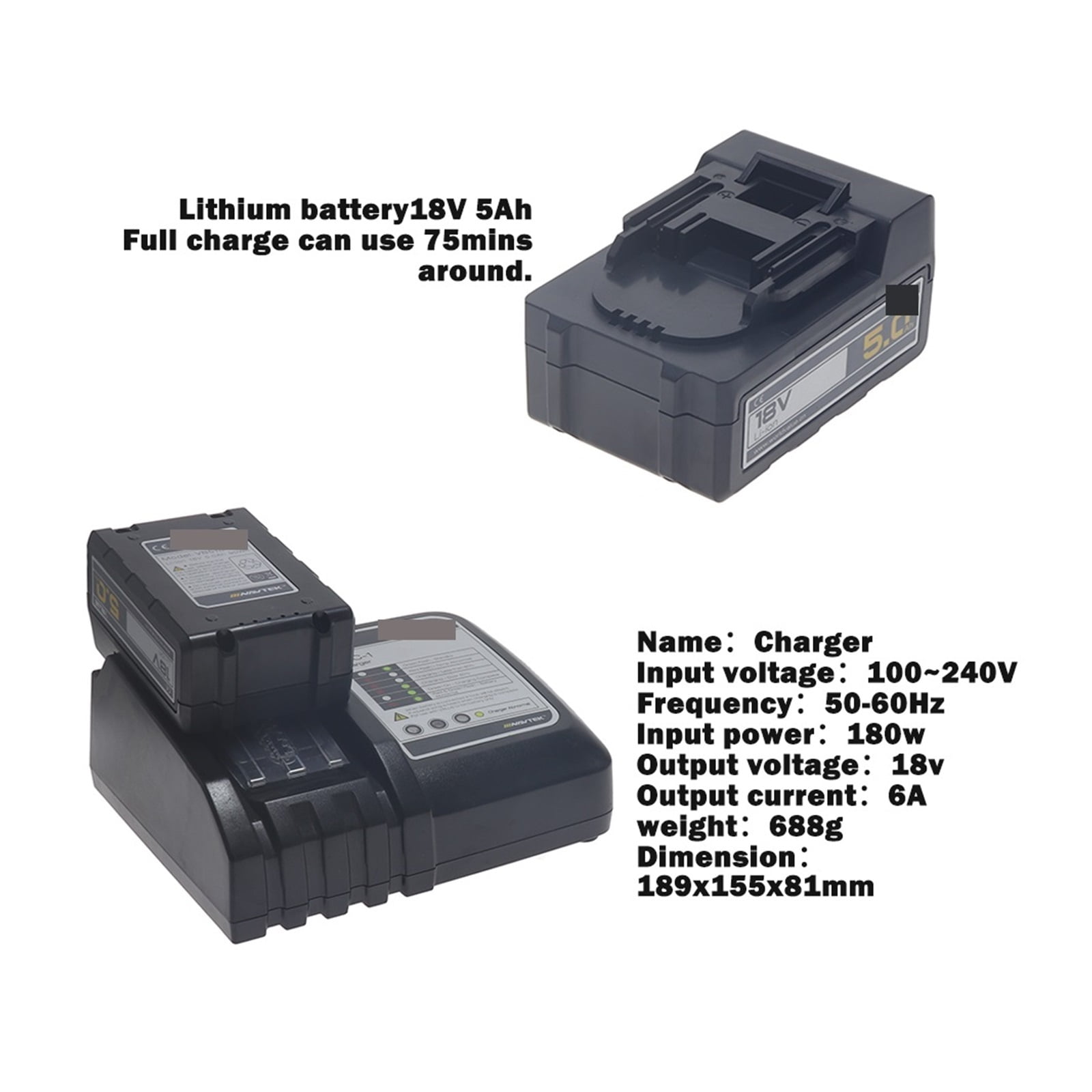 RVP-2DLI 18V Wireless Vacuum Pump VPR-2SLI Automotive Vacuum Pump Air Conditioning Vacuum Pump For R32 1234yf Refrigerant
