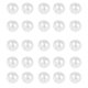 thumbnail image 5 of 50PCS Hebillas de perlas de forma redonda Botones de perlas coloridas Hebillas creativas (10L), 5 of 5