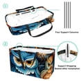 thumbnail image 4 of Owl Large-capacity Foldable Reusable Shopping Bag: Oxford Cloth, Storage Bins, Collapsible Bucket, Storage Bin, 4 of 7