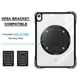 thumbnail image 4 of For iPad 10.9 (2022) Clear Case PC TPU Acrylic Kickstand Tablet Back Cover, 4 of 5