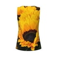 thumbnail image 5 of Haiem Flower Bush Sunflower Workout Tank Tops for Women, Athletic Sports Slim-Fit Tank Tops, Compression Sleeveless Dry Fit Shirts,Athletic Shirt-Small, 5 of 9