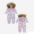 thumbnail image 6 of ATOGUTA Girls Snow Suit Winter Outdoor Overalls Snowboarding Ski Jackets Ski Suit Size 1T-6, Purple, 6 of 6