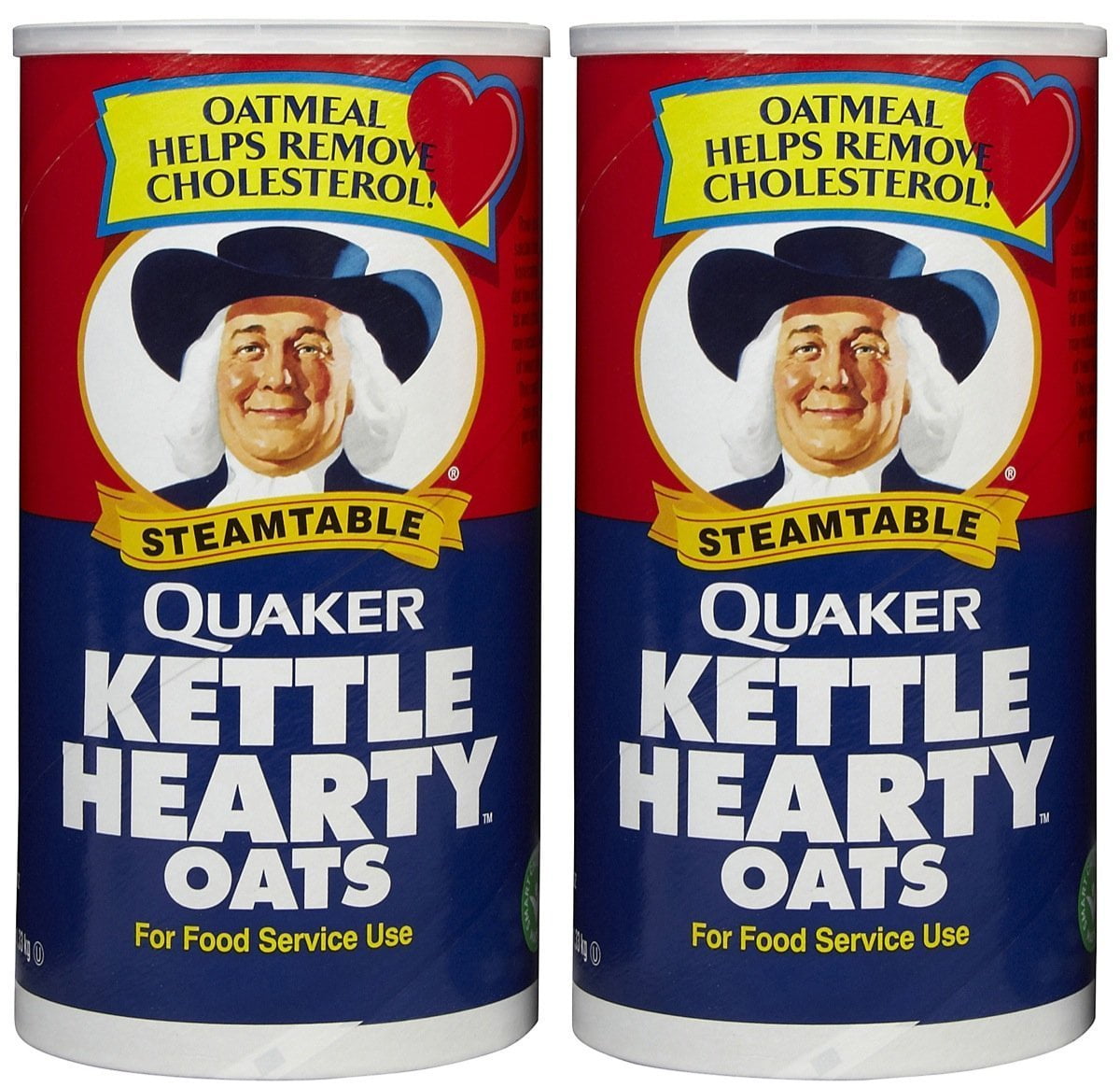 Quaker Kettle Hearty Oats For Making Overnight Oats 47 Ounce Pack of 2