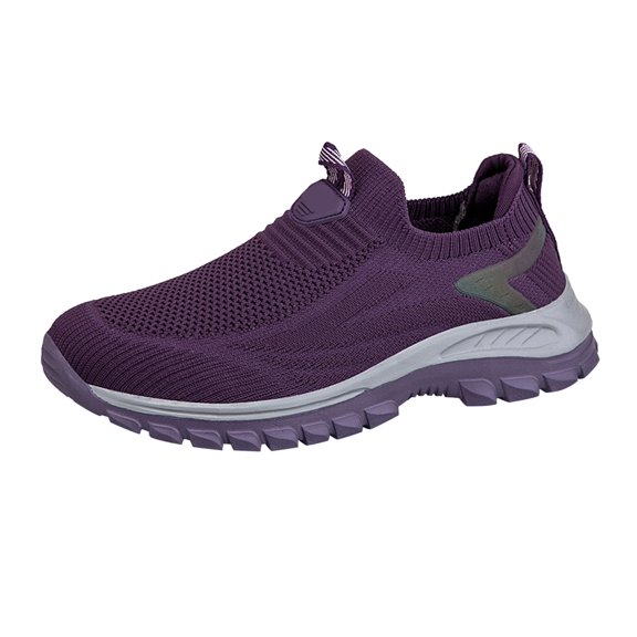 NOKIO Men's Sneakers Comfortable Wide Width Sock Shoes Non-S𝗅ip Mesh Casual Running Shoes Breathable Soft Knit Sneakers for Daily Walking, Tennis Sport