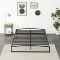 thumbnail image 2 of M optimized 10 Inch Full Size Platform Metal Bed Frame Low Profile with Storage, No Box Spring Needed, Black, 2 of 6