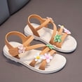 thumbnail image 1 of Sandalias de verano para niñas pequeñas 2023 nueva flor Simple lindo rosa verde niños sandalias niño bebé suave Casual escuela niños zapatos Tan Jianjun unisex, 1 of 2