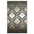 thumbnail image 2 of BNM Medallion Indoor Non-Slip Washable Area Rug, 4' x 6', Navy Blue, 2 of 4