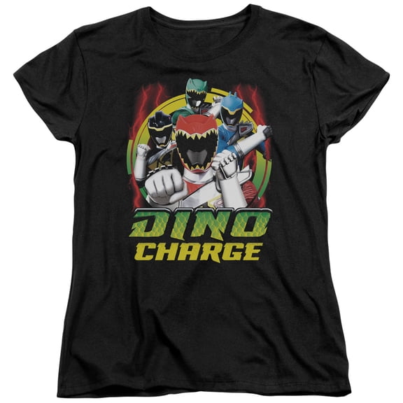 Power Rangers - Dino Lightning - Women's Short Sleeve Shirt - Small