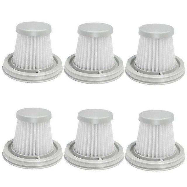 6pcs Hepa Filter For Mijia Handy Vacuum Home Car Mini Wireless Washable Filter Spare Parts Accessor