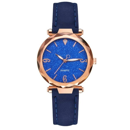 

SSZMDLB Ofertas Accesorios Joyas Relojes de Moda para Damas Relojes Relojes de Cuero Vestidos Casuales Muñeca Cristales