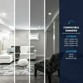 thumbnail image 7 of Luxrite PAR30 Short Neck LED Flood Light Bulb, 11W=75W, 4000K Cool White, 900LM, Dimmable, UL, E26 Base 6 Pack, 7 of 7