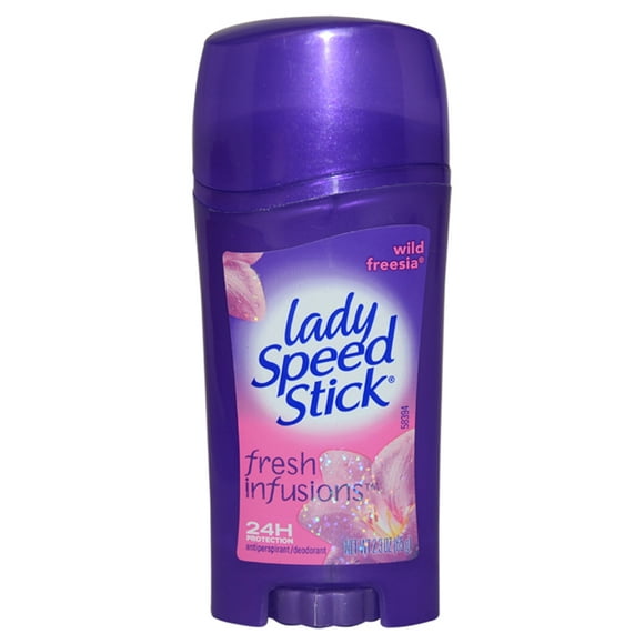 Lady Speed Stick Invisible Sec Déodorant Sauvage Freesia par Mennen pour les Femmes - 2,3 oz Déodorant Bâton