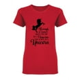 thumbnail image 2 of Always Be Yourself Unless Design Shaped T-Shirt Women -Image by Shutterstock, Female x-Large, 2 of 4