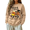 thumbnail image 5 of Halloween Sweatshirts for Women Halloween Costumes for Women Halloween Tops for Women Pullover Sweaters Crew Neck Sweatshirts Women Oversized Sweatshirt for Women Women Trendy Sweater, 5 of 5