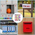thumbnail image 6 of Vinyl Letter Stickers, 10 Sheets 1 Inch 2 Inch Capital Alphabet Sticker Self Adhesive Letter Decals, Multicolor, 6 of 6