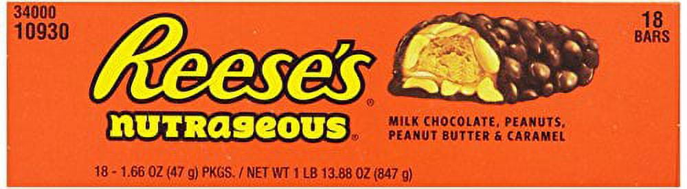 Product of Reese's Nutrageous 18 Pk. 1.66 oz.