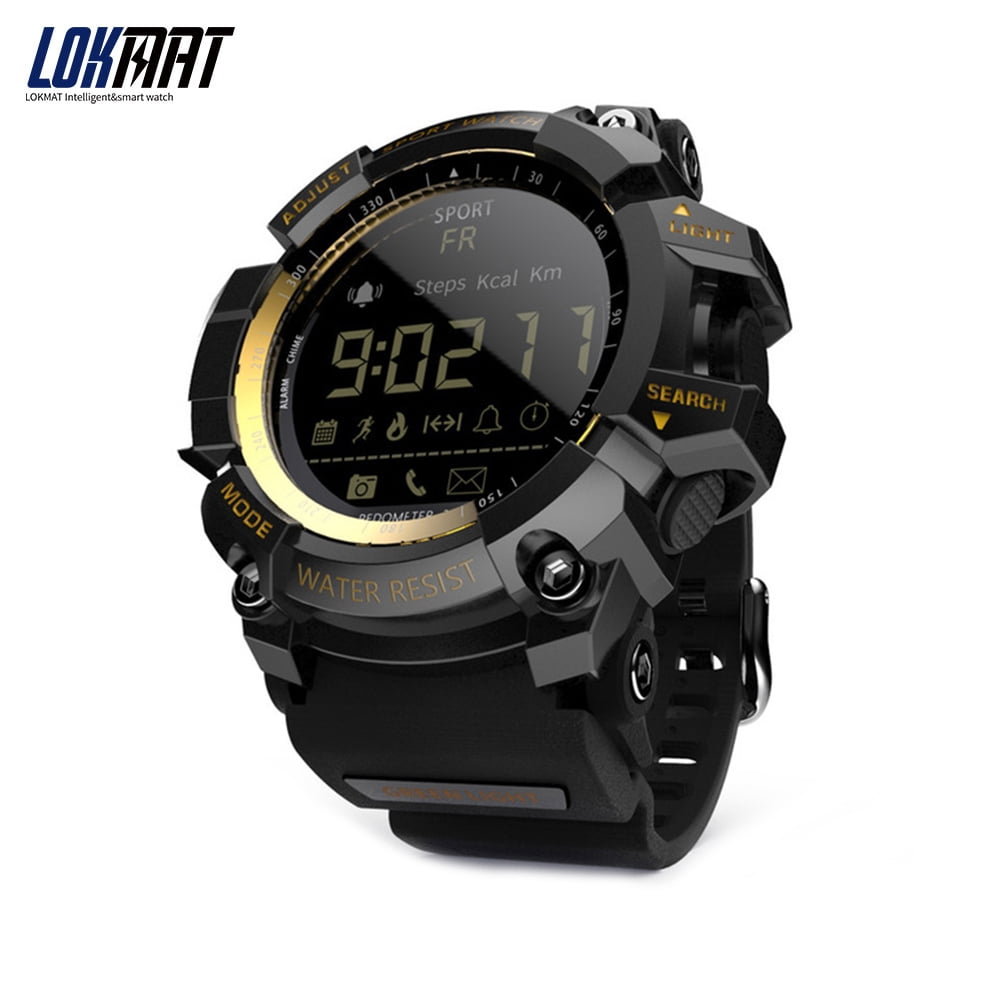 lokmat sport smart watch professional 5atm