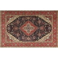 thumbnail image 1 of Ahgly Company Machine Washable Indoor Rectangle Traditional Saffron Red Area Rugs, 3' x 5', 1 of 7