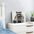 thumbnail image 4 of JRXY Bathroom Wall Art Animal Prints Toilet Decor Set of 6 Canvas Posters Funny Pictures Photos Bathroom Artwork Wall Cute Raccoon,Panda,Alpaca in Toilet Wall Decor for Bathroom WC  16x12inch, 4 of 6