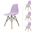thumbnail image 1 of Set de 4 Sillas de Comedor Eames Lila Mundo In Hogar, 1 of 8