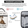 thumbnail image 5 of Funny Cat Lover Gift Lunch Bag Portable Thermal Lunch Box for Men and Women, 5 of 6