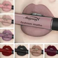 thumbnail image 2 of New Brand Makeup Lipstick Matte Lipstick Brown Nude Chocolate Color Liquid Lipstick Lip Gloss Matte Batom, 2 of 5