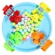 thumbnail image 2 of EeaseMX 1 juego de ranas educativas que tragan cuentas, juguete para comer frijoles, juego de mesa informal, 2 of 8