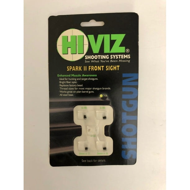 Hiviz Sight Systems Spark Ii Threaded Front Bead Replcmnt Grn
