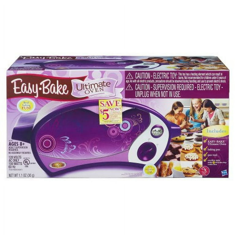 Fun 2 Bake Electric Play Oven with Pan and Accessories, Blue, Unisex 